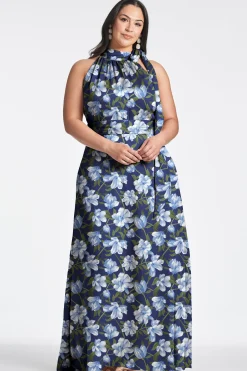 Sachin & Babi Plus Sizes|Sleeveless<Kayla Gown - Ocean Blue Magnolia Oceanbluemagnolia