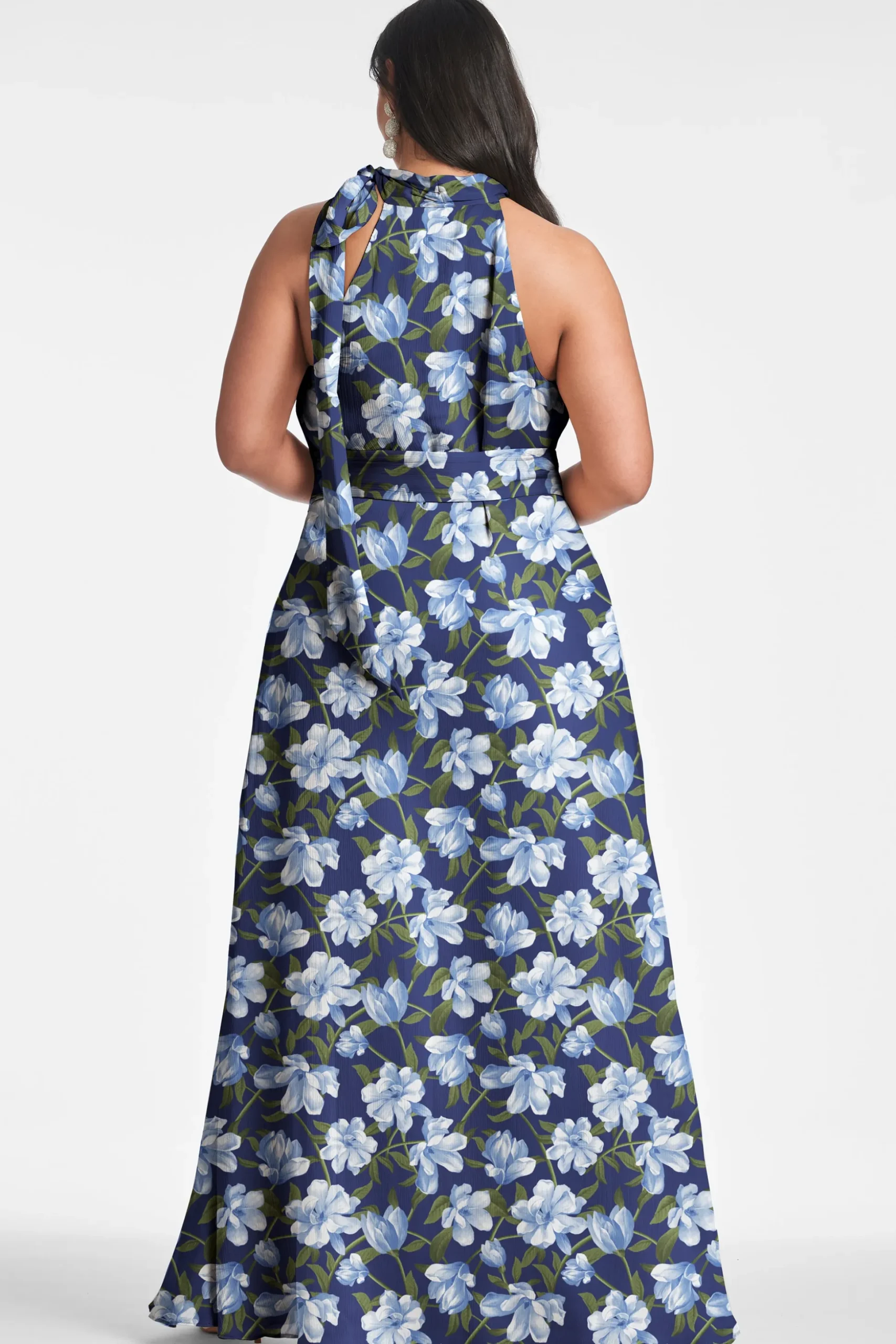 Sachin & Babi Plus Sizes|Sleeveless<Kayla Gown - Ocean Blue Magnolia Oceanbluemagnolia