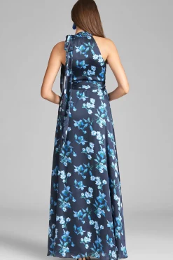 Sachin & Babi Sleeveless<Kayla Gown - Poseidon Venetian Petal Poseidonvenetianpetal