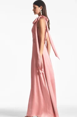 Sachin & Babi Plus Sizes|Sleeveless<Kayla Gown - Rouge