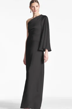 Sachin & Babi Plus Sizes|Long Sleeve<Keely Gown - Black