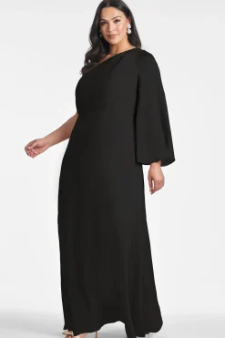 Sachin & Babi Plus Sizes|Long Sleeve<Keely Gown - Black