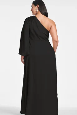 Sachin & Babi Plus Sizes|Long Sleeve<Keely Gown - Black