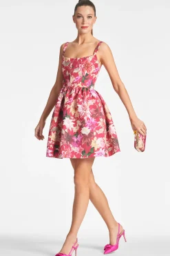 Sachin & Babi Shoes<Lenox Obi-Bow Slingback - Cerise