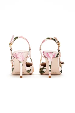 Sachin & Babi Shoes<Lenox Obi-Bow Slingback - Pink Lemonade Bouquet Pinklemonadebouquet