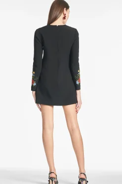 Sachin & Babi Mini<Lily Dress - Noir Bouquet Noirbouquet
