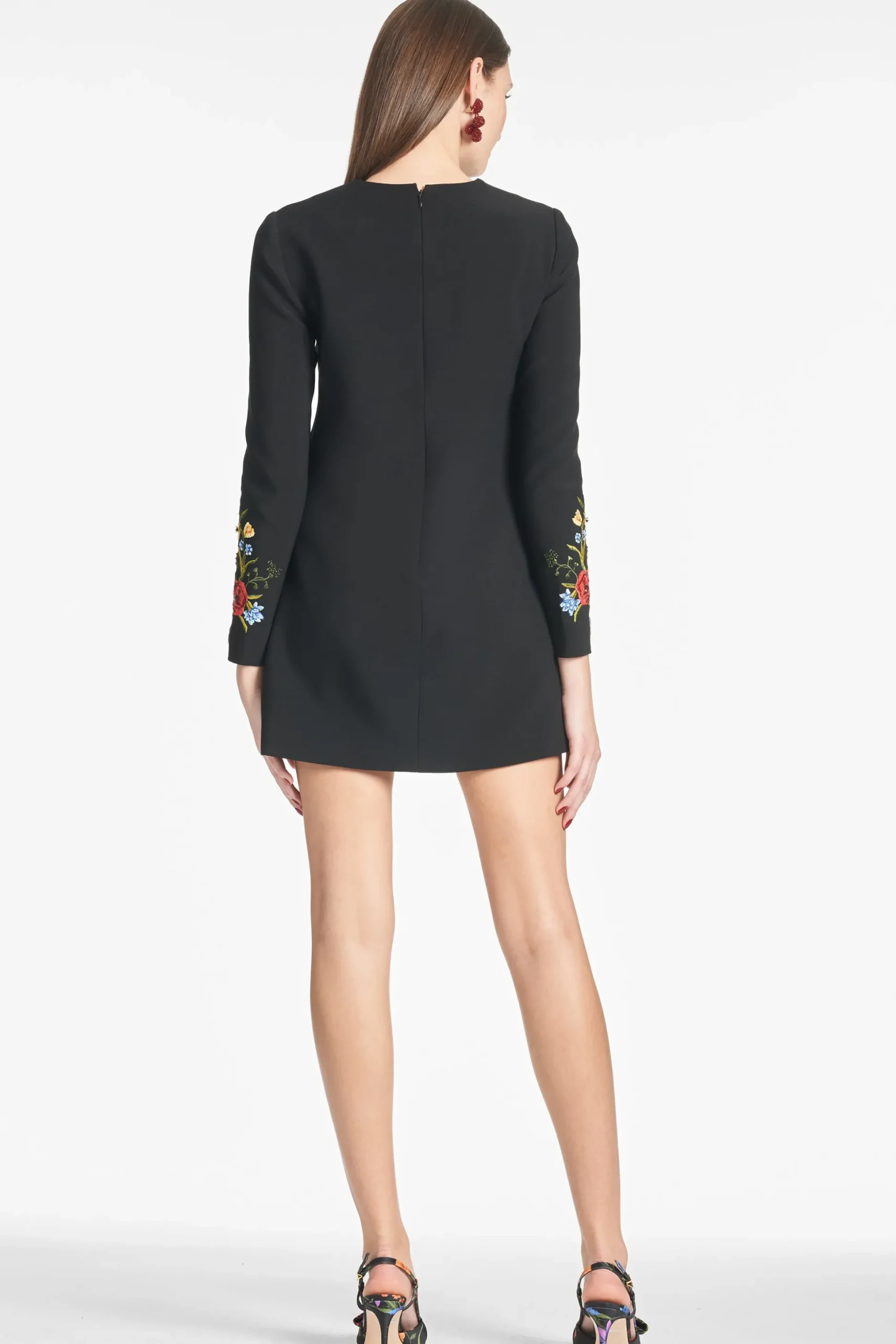 Sachin & Babi Mini<Lily Dress - Noir Bouquet Noirbouquet