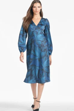 Sachin & Babi Plus Sizes|Midi<Lola Dress - Tonal Petal Tonalpetal