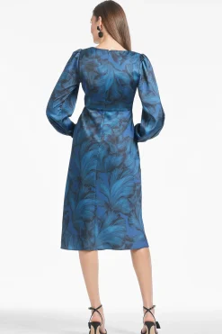 Sachin & Babi Plus Sizes|Midi<Lola Dress - Tonal Petal Tonalpetal
