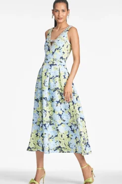 Sachin & Babi Fit & Flare|Midi<Millie Dress - Garden Club Gardenclub