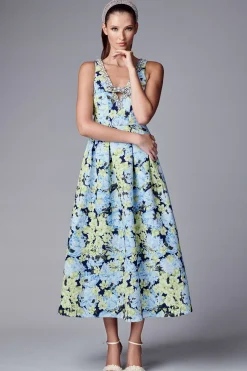 Sachin & Babi Fit & Flare|Midi<Millie Dress - Garden Club Gardenclub