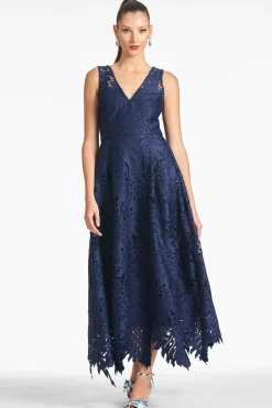 Sachin & Babi A-line<Miuccia Dress - Navy
