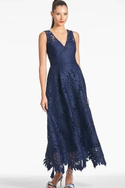 Sachin & Babi A-line<Miuccia Dress - Navy