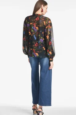 Sachin & Babi Matching Sets|Plus Sizes<Nora Top - Noir Wildflower Noirwildflower
