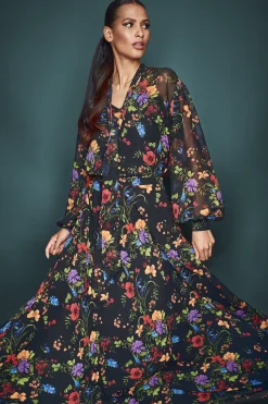 Sachin & Babi Matching Sets|Plus Sizes<Nora Top - Noir Wildflower Noirwildflower