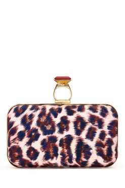 Sachin & Babi Bags<On The Rocks Clutch - Big Cat Bigcat