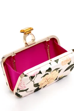Sachin & Babi Bags<On the Rocks Clutch - Pink Lemonade Bouquet Pinklemonadebouquet