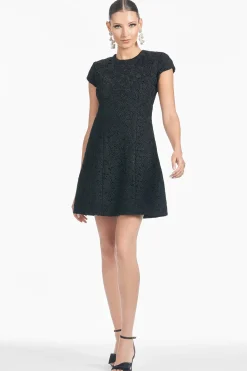 Sachin & Babi Mini|A-line<Penelope Dress - Noir