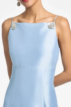 Sachin & Babi Sleeveless<Pryce Gown - Glacial Blue Glacialblue