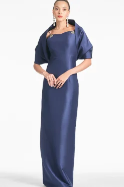 Sachin & Babi Sleeveless<Pryce Gown - Night Sky Nightsky