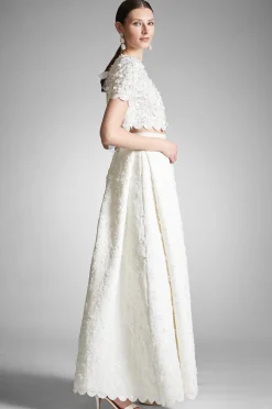Sachin & Babi Skirts<Pyaar Skirt - Ivory