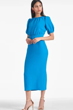 Sachin & Babi Plus Sizes|Midi<Rebecca Dress - Azure