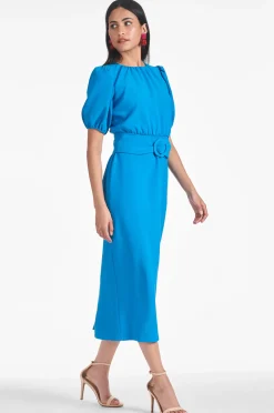 Sachin & Babi Plus Sizes|Midi<Rebecca Dress - Azure