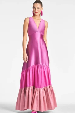 Sachin & Babi Sleeveless<Rori Gown - Fuchsia/multi