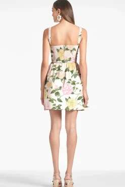 Sachin & Babi Fit & Flare|Mini<Samira Dress - Pink Lemonade Bouquet Pinklemonadebouquet