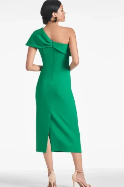 Sachin & Babi Midi<Sandra Dress - Cadmium Green Cadmiumgreen