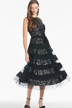 Sachin & Babi Matching Sets|Skirts<Sequin Viti Skirt - Black