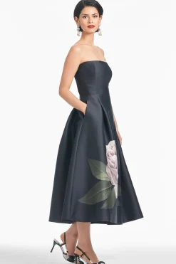 Sachin & Babi Fit & Flare<Shay Dress - Blooming Rose Bloomingrose