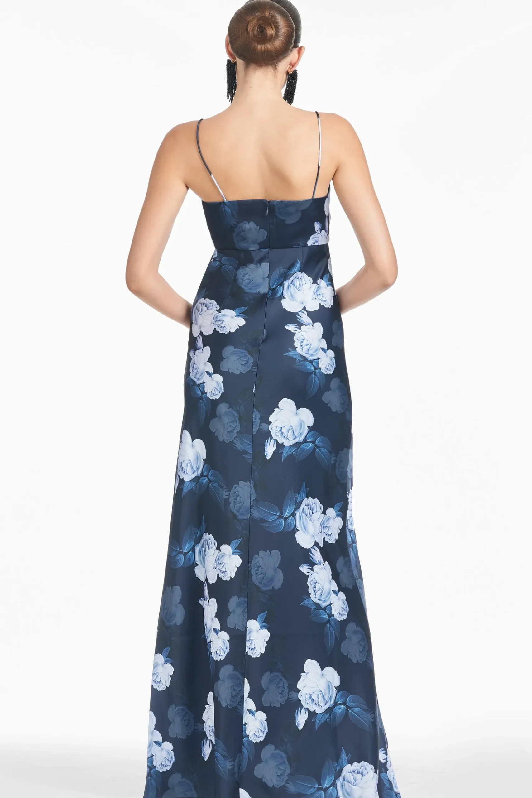 Sachin & Babi Sleeveless<Shyla Gown - Midnight Glacial Rose Midnightglacialrose