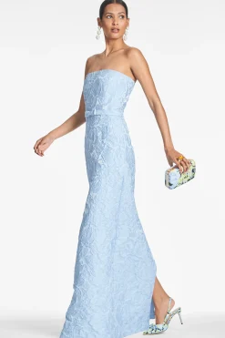 Sachin & Babi Strapless<Sophia Gown - Ice Blue Iceblue