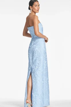 Sachin & Babi Strapless<Sophia Gown - Ice Blue Iceblue