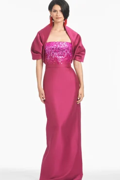 Sachin & Babi Shawls<The Hug Shawl - Rhodolite