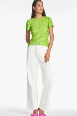 Sachin & Babi Tops & Blouses<Veronica Top - Electric Lime Electriclime