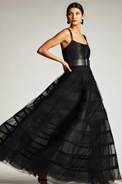 Sachin & Babi Sleeveless<Veruca Gown - Black