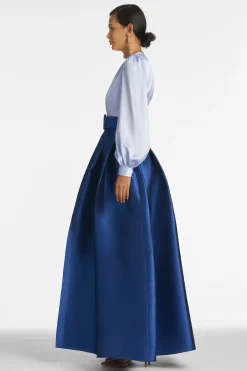 Sachin & Babi Plus Sizes|Long Sleeve<Zoe Gown - Periwinkle/Eclipse Periwinkle&eclipse